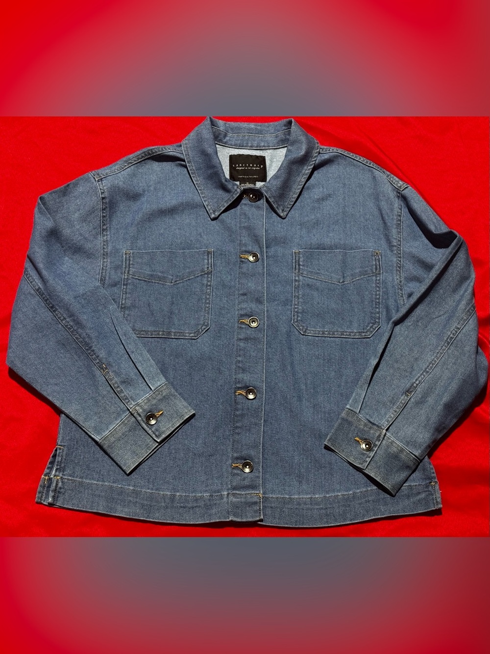 Sanctuary Blue Denim Jean Jacket